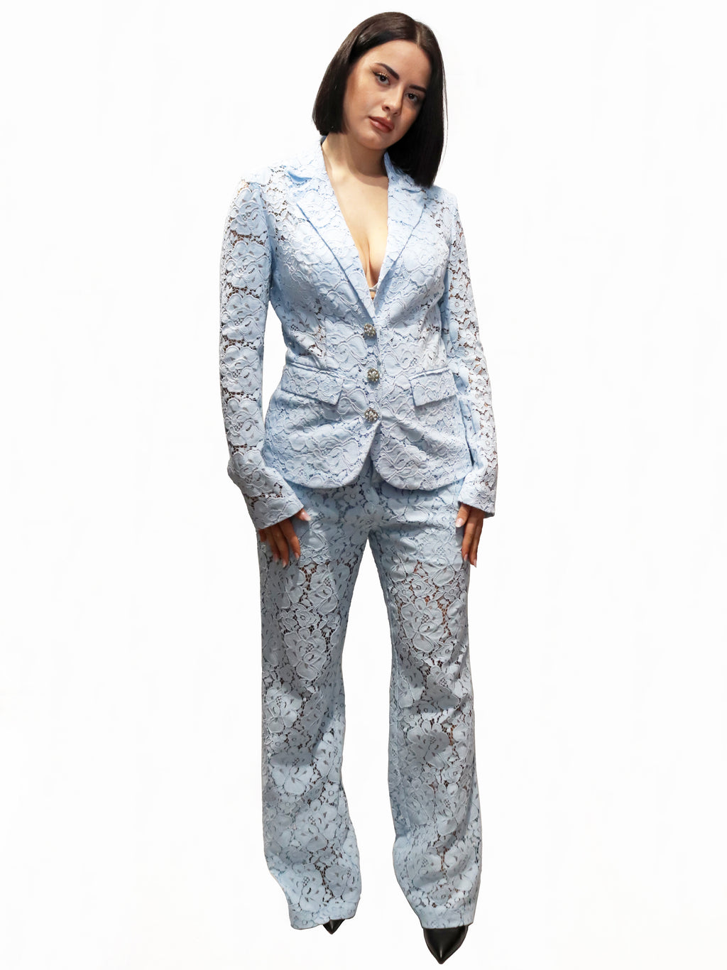 PANTALONE IN PIZZO