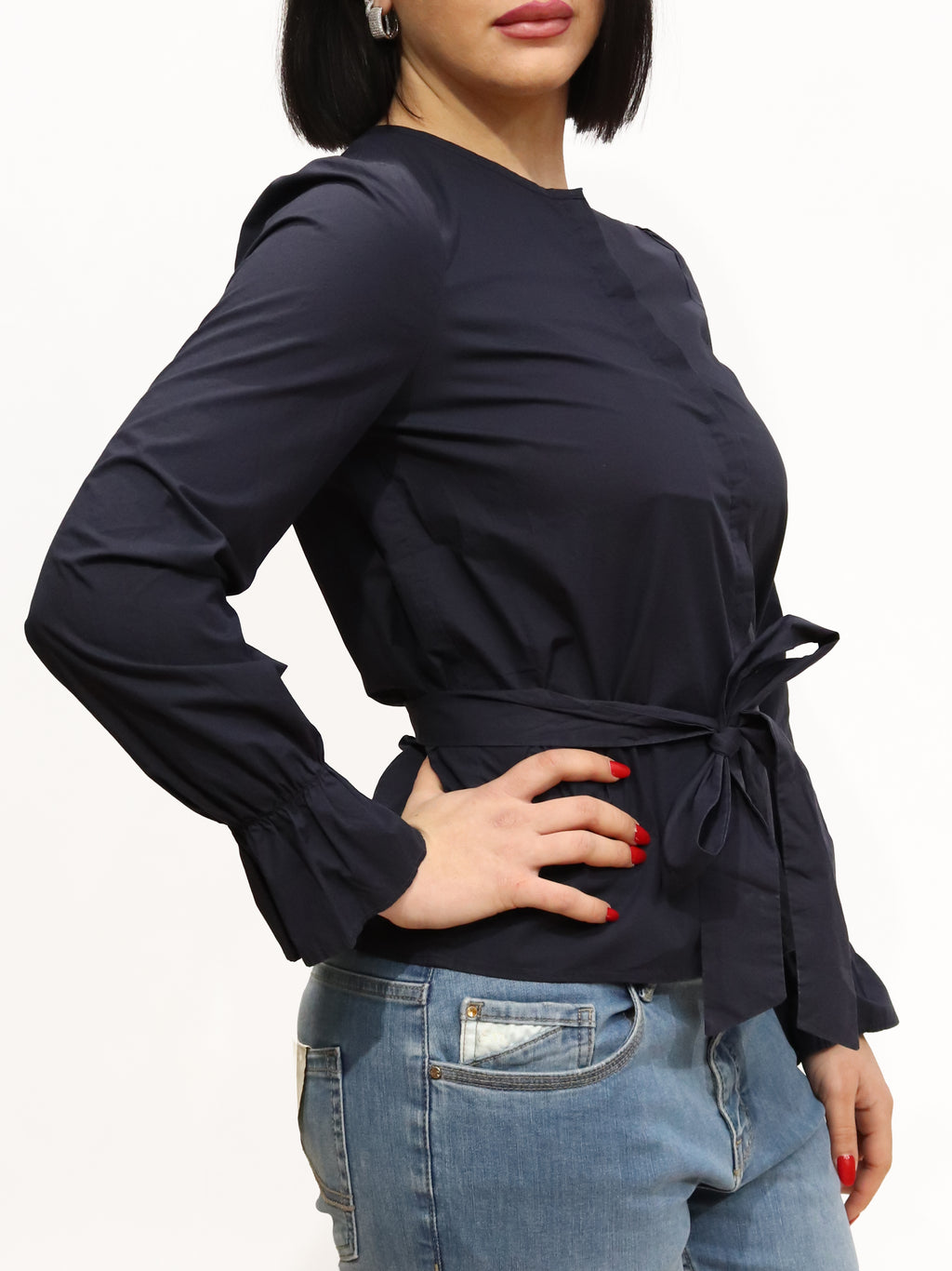 BLUSA CON FIOCCO